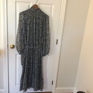 NWT - Banana Republic factory mock neck ditsy floral dress